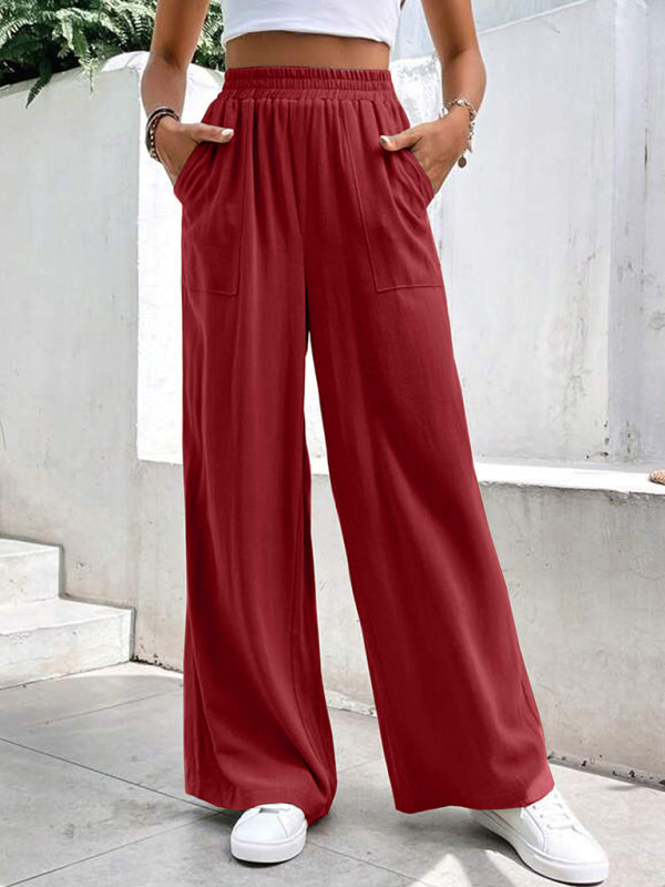 Full Length Wide Leg Pants