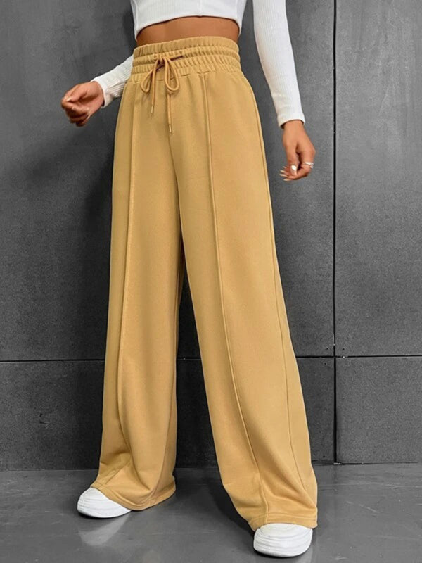 High Rise Wide Leg Sweatpants