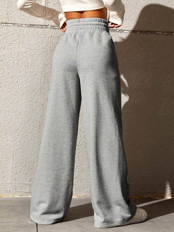 High Rise Wide Leg Sweatpants