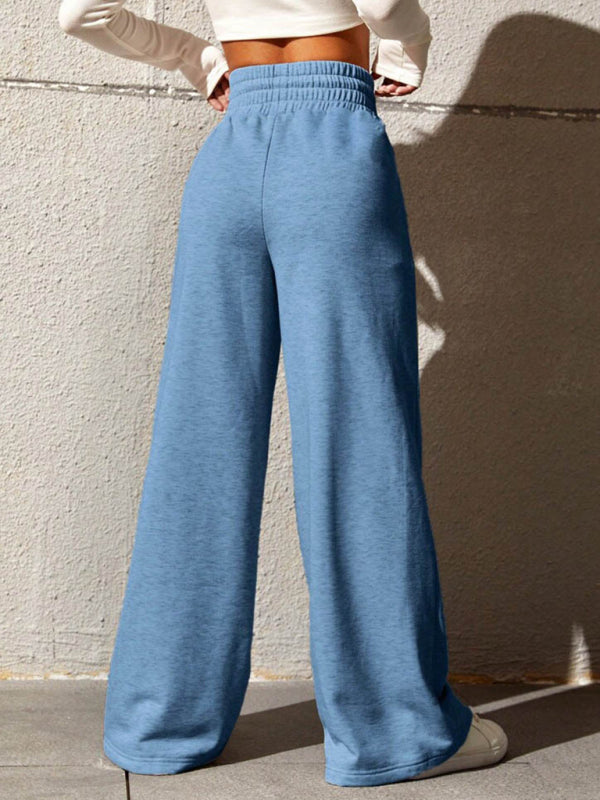 High Rise Wide Leg Sweatpants