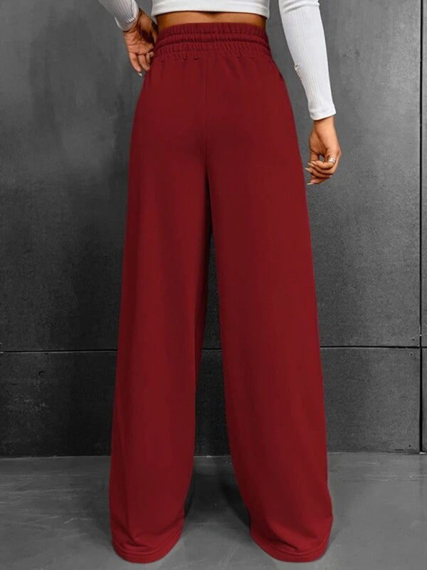 High Rise Wide Leg Sweatpants