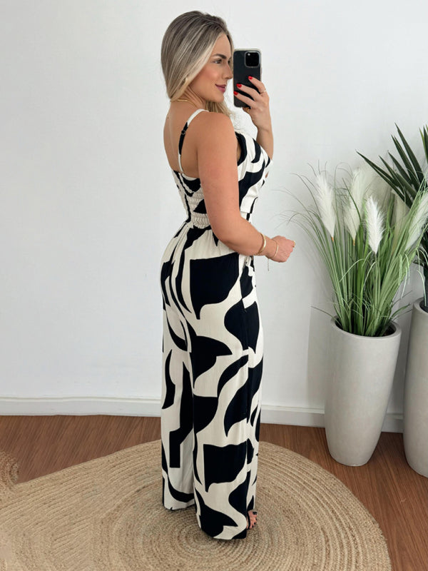 Cowl Neck Wide Leg Jumpsuit