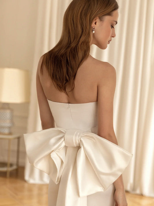 Back-Bow Gown