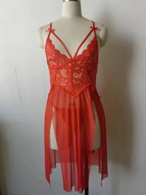 Lace Embroidery Babydoll