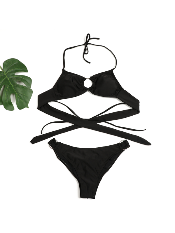 Ring Hipster Bikini Set