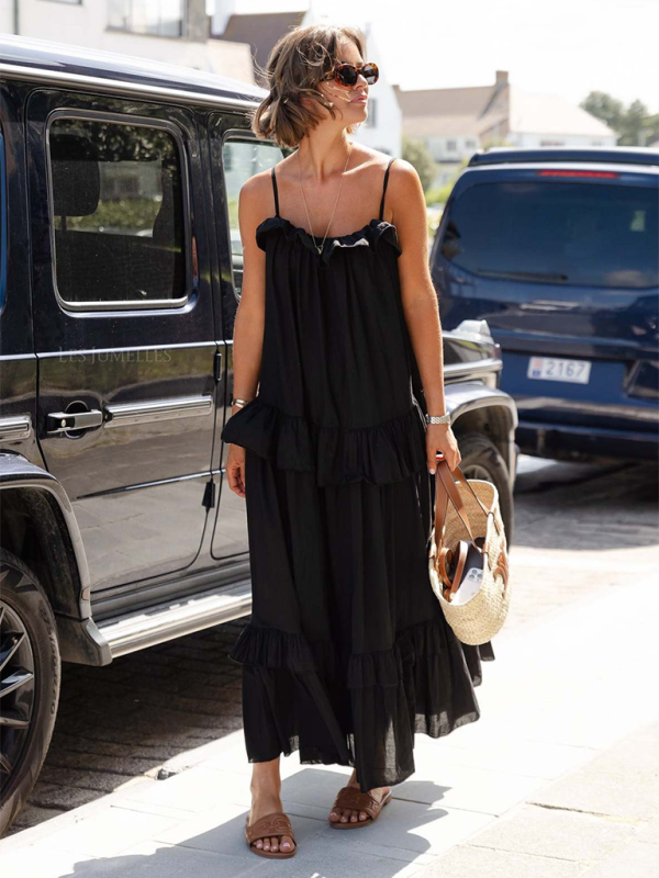 Ruffle Tiered Maxi Dress