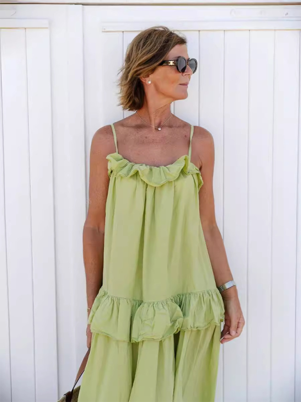 Ruffle Tiered Maxi Dress