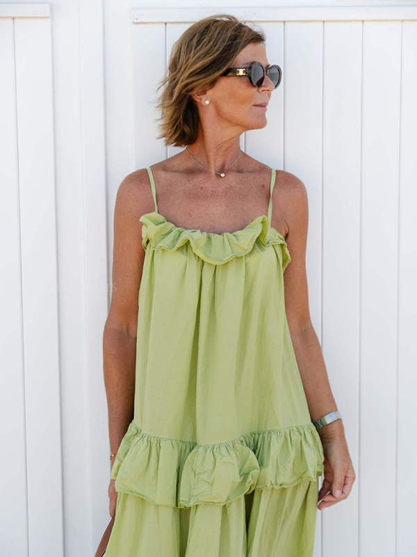 Ruffle Tiered Maxi Dress