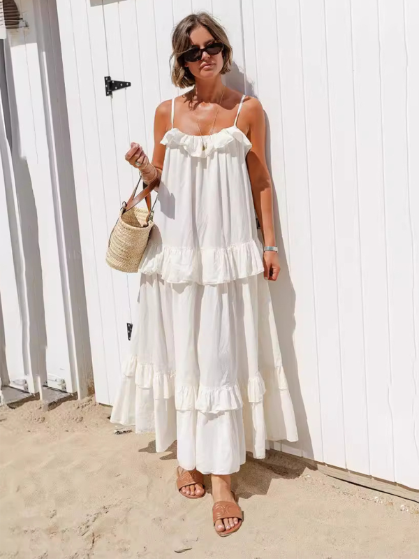 Ruffle Tiered Maxi Dress