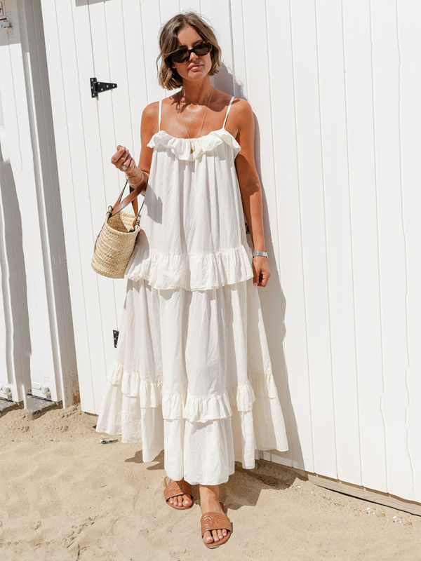 Ruffle Tiered Maxi Dress