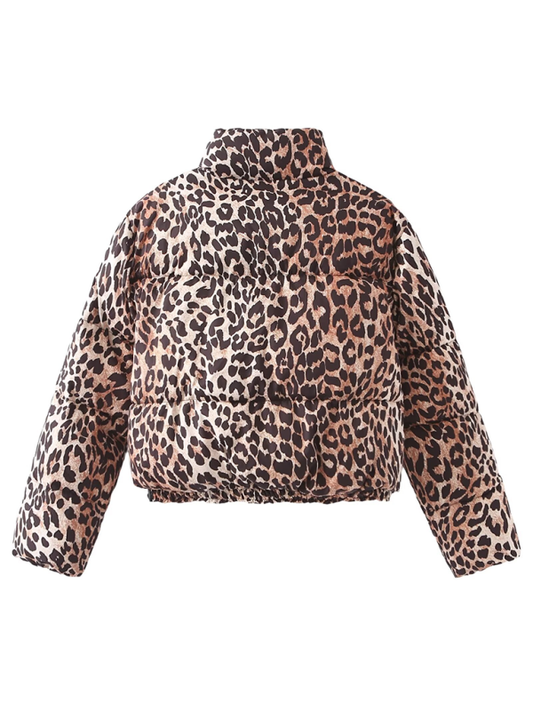 Animal Print Puffer Jacket II