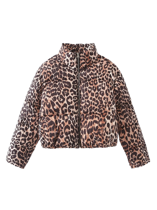 Animal Print Puffer Jacket II