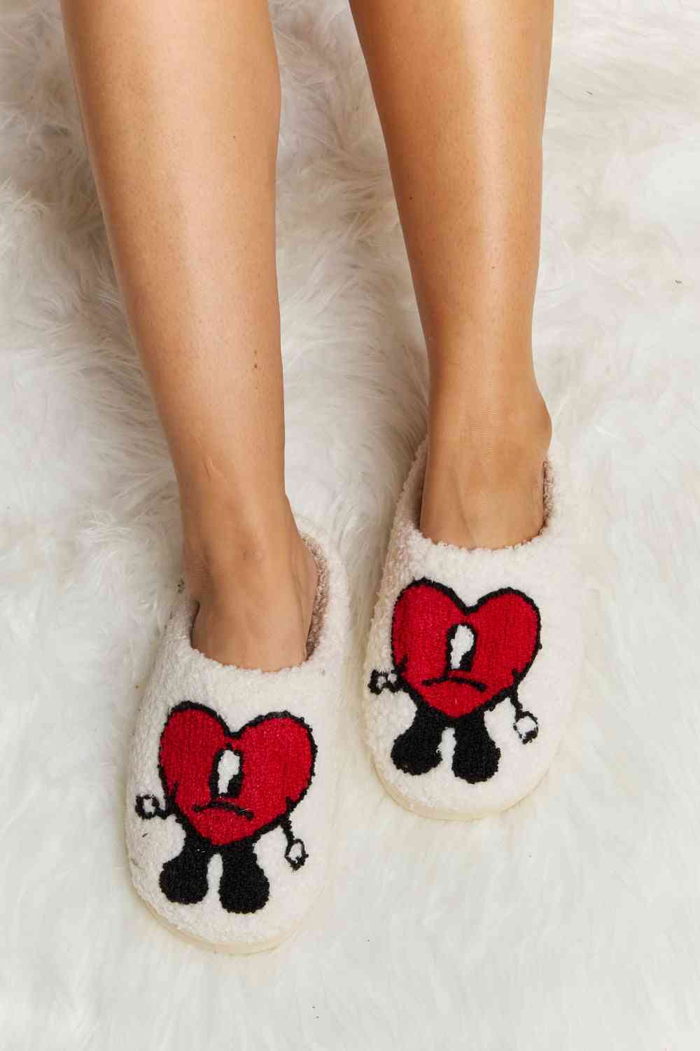 Love Heart Slippers