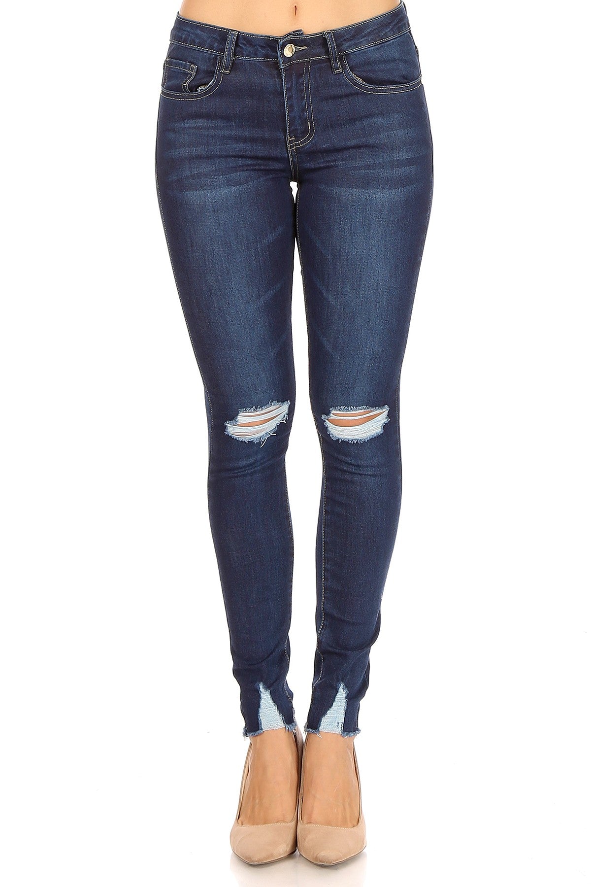 High Rise Skinny Jeans