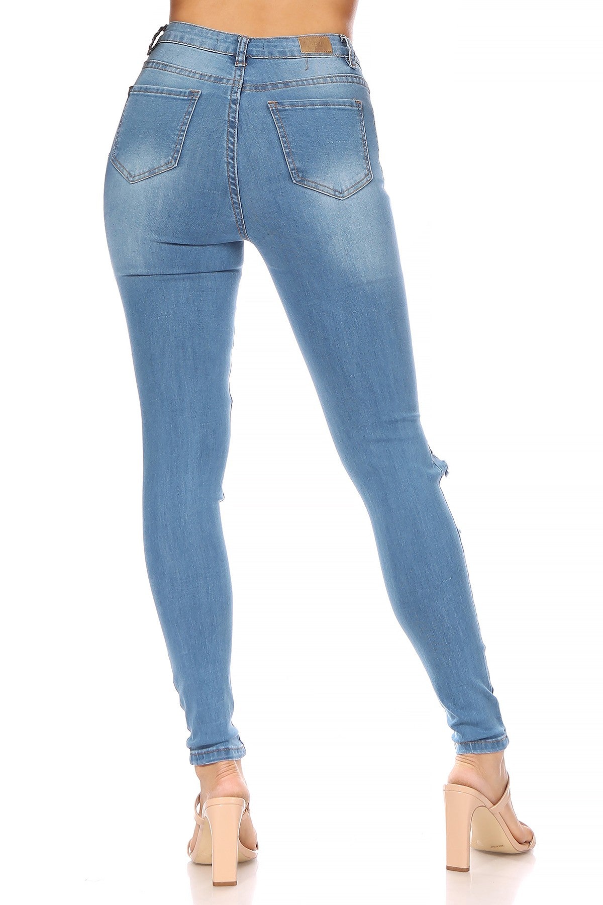 Skinny-Leg Denim Jeans