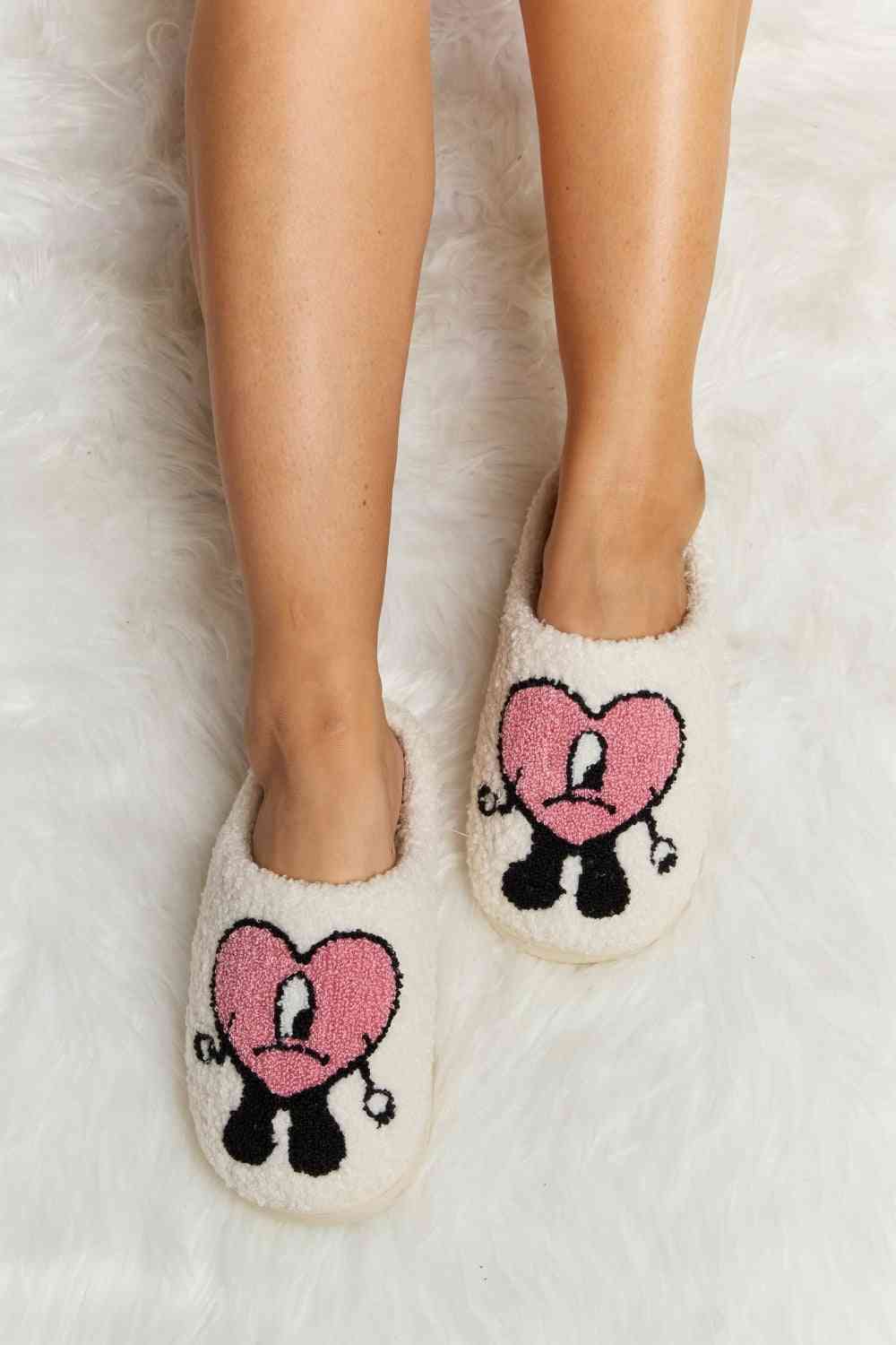 Love Heart Slippers